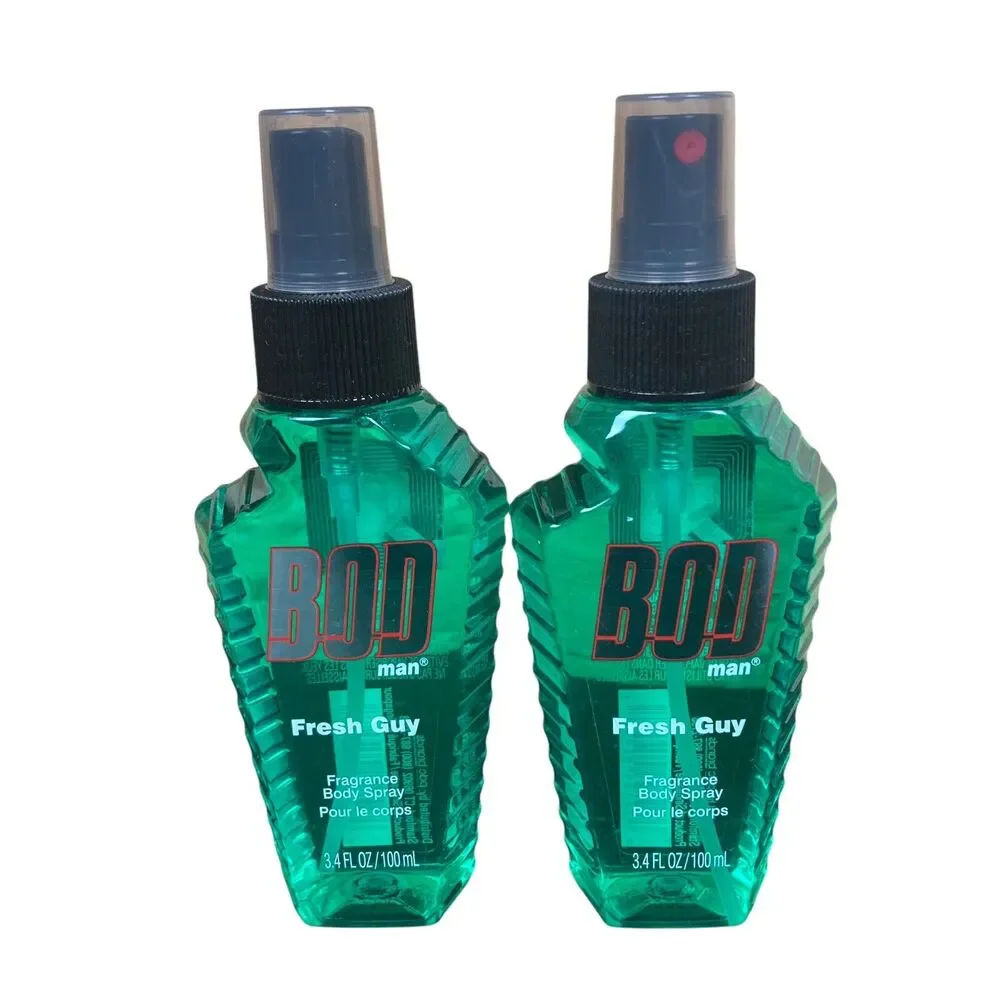 Bod Man 3.4 fl oz. Fresh Guy Fragrance Body Spray - 2 Pack